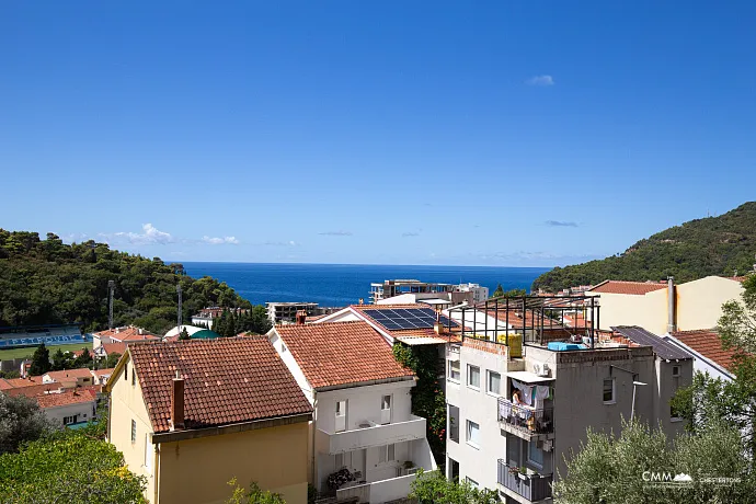 Cozy One-Bedroom Apartment with Sea View — Petrovac, 44 m²